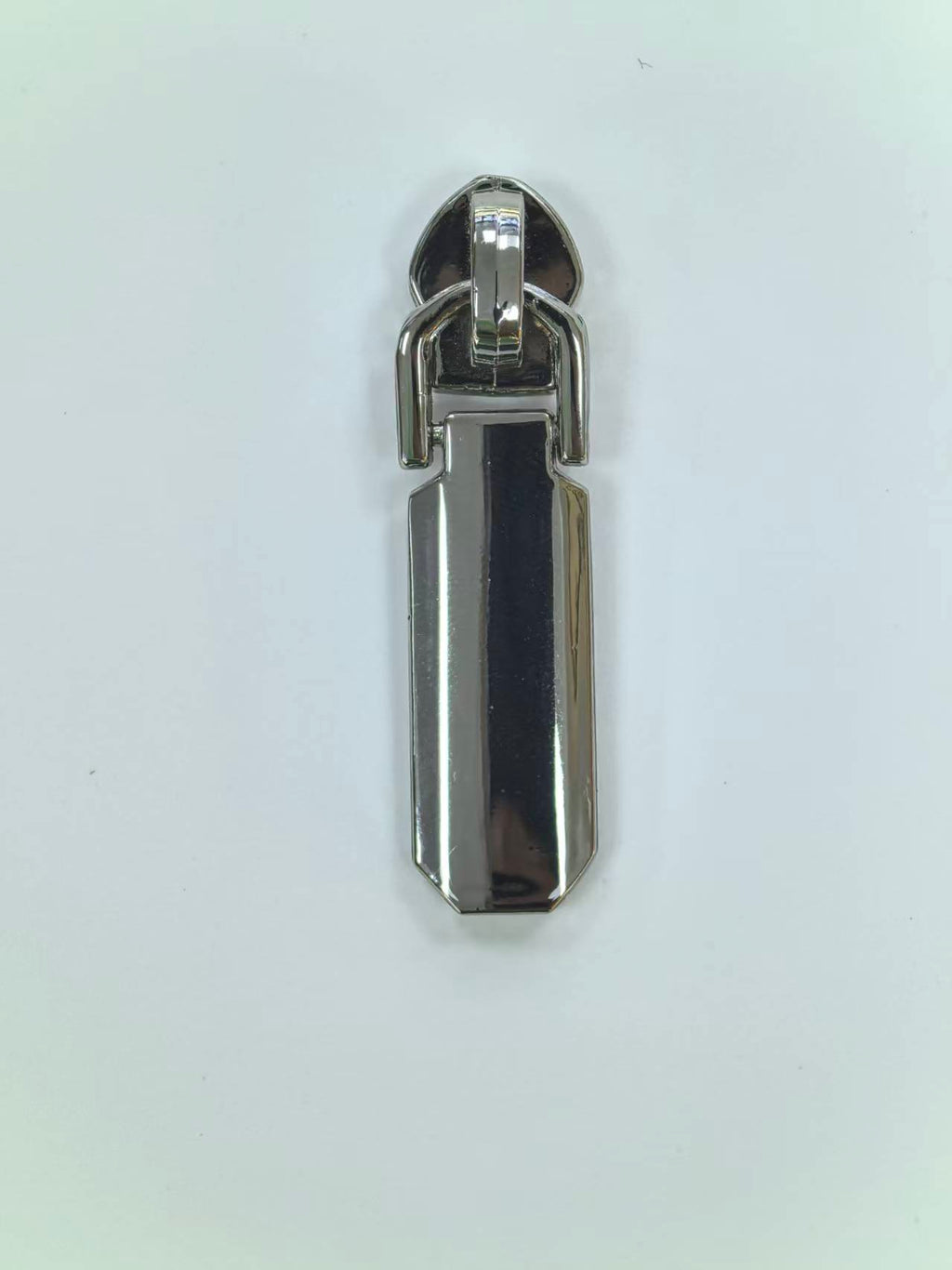 Beveled Rectangular Metal Zipper Puller