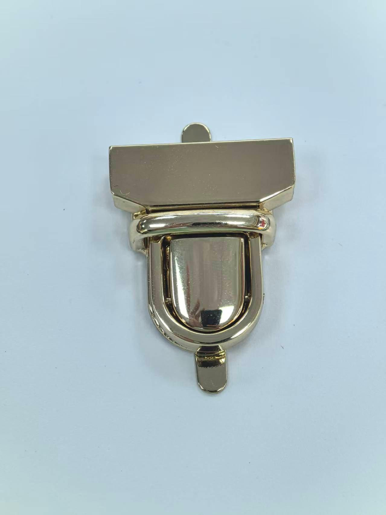 U-Shaped Push Tuck Lock Bag Clasp