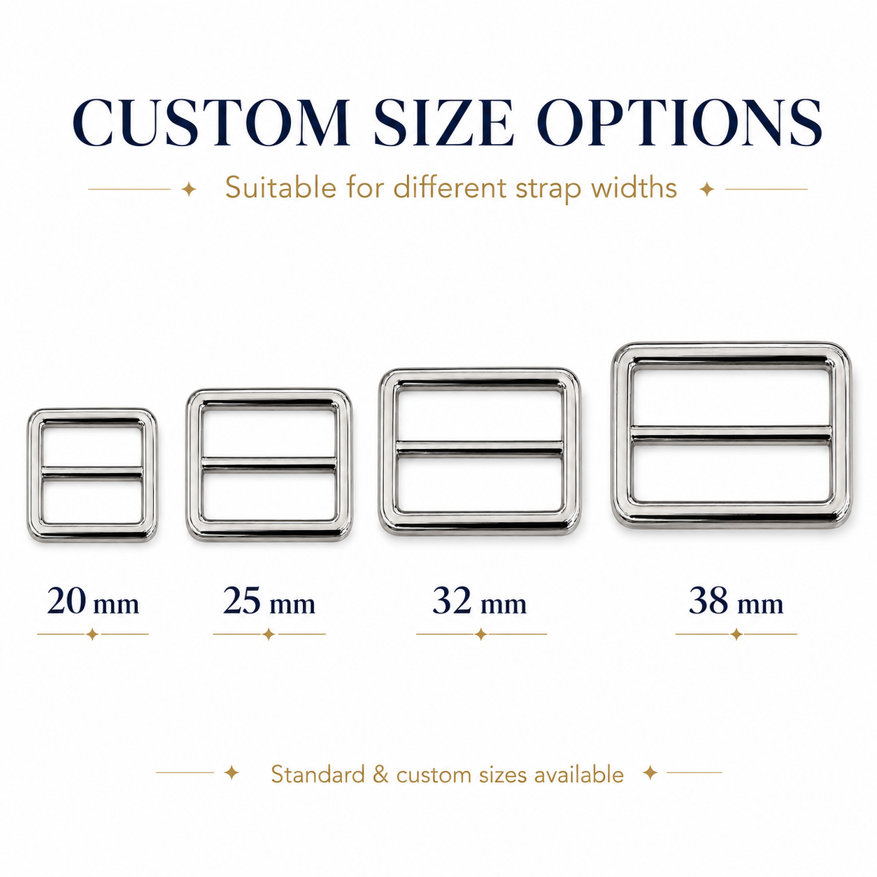 Standard Rectangular Strap Slider