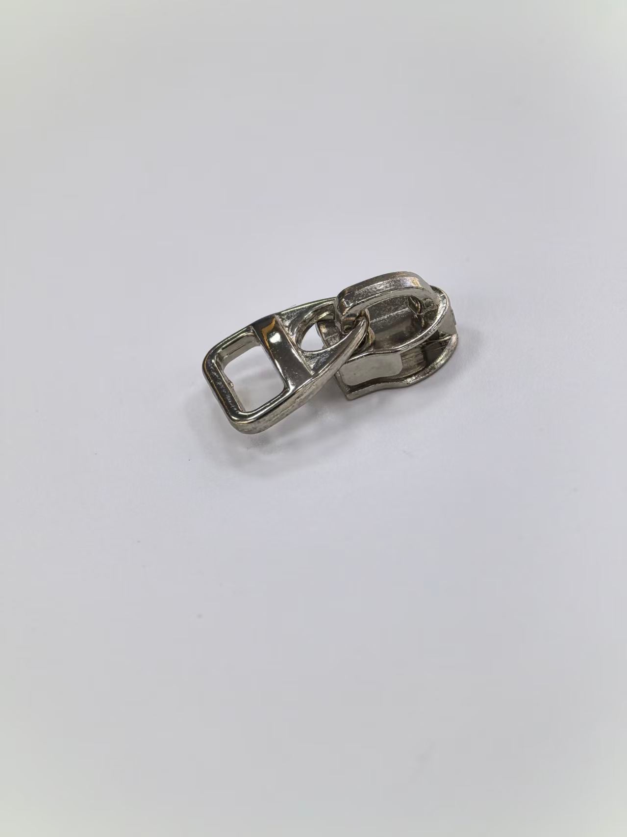 Rectangular Cutout Metal Zipper Puller