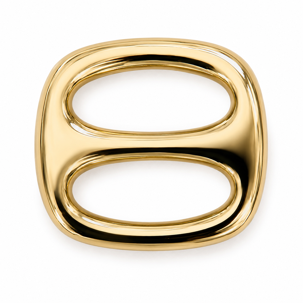 Double Oval Strap Slider