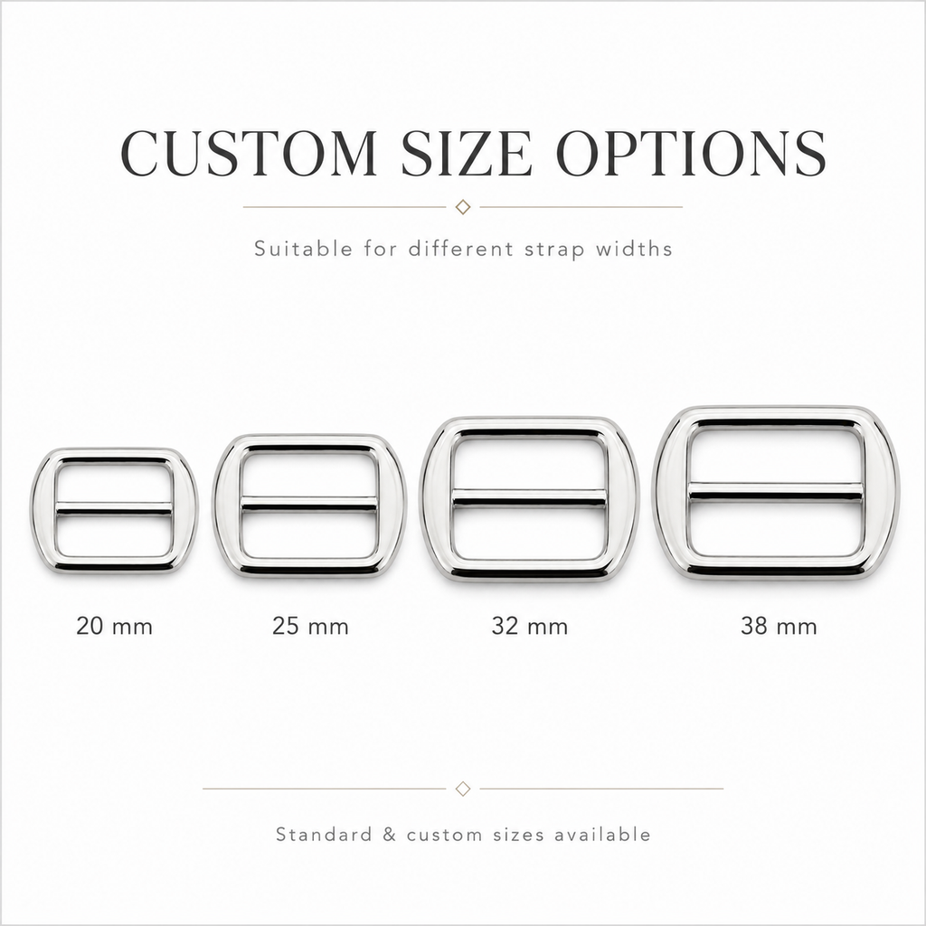Curved Rectangular Strap Slider
