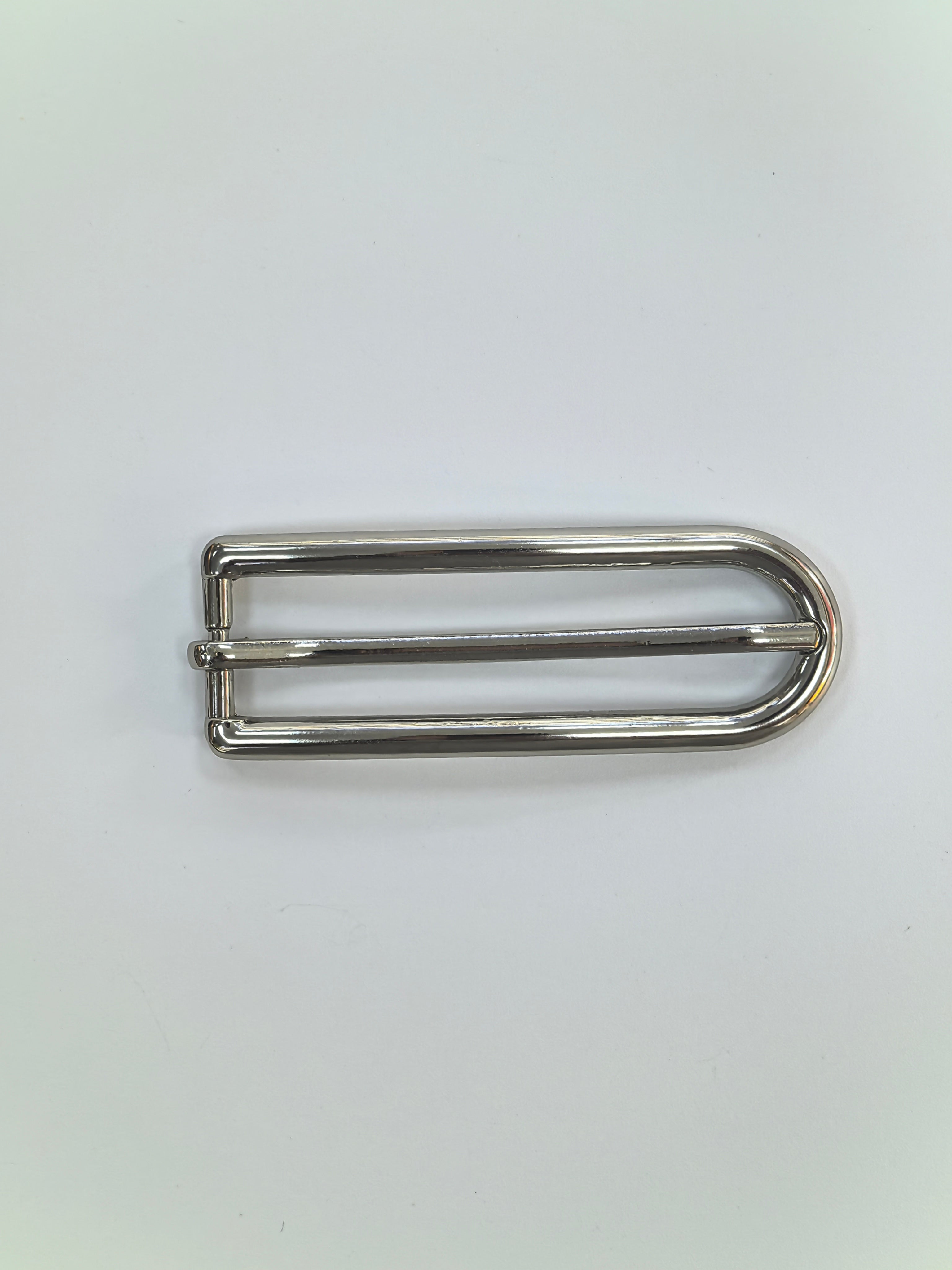 Elongated D-Shaped Pin Buckle