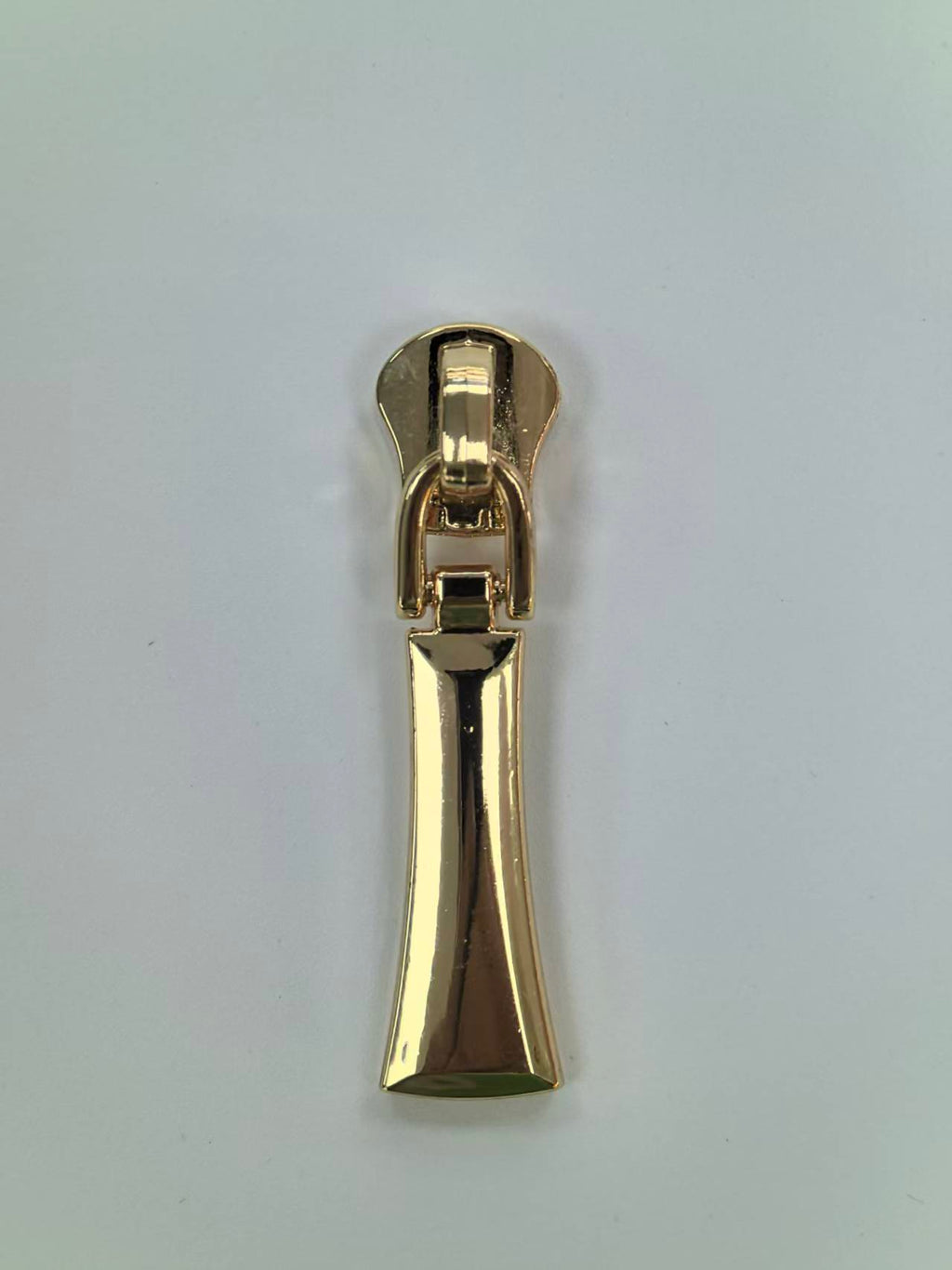 Sculpted Flared Metal Zipper Puller