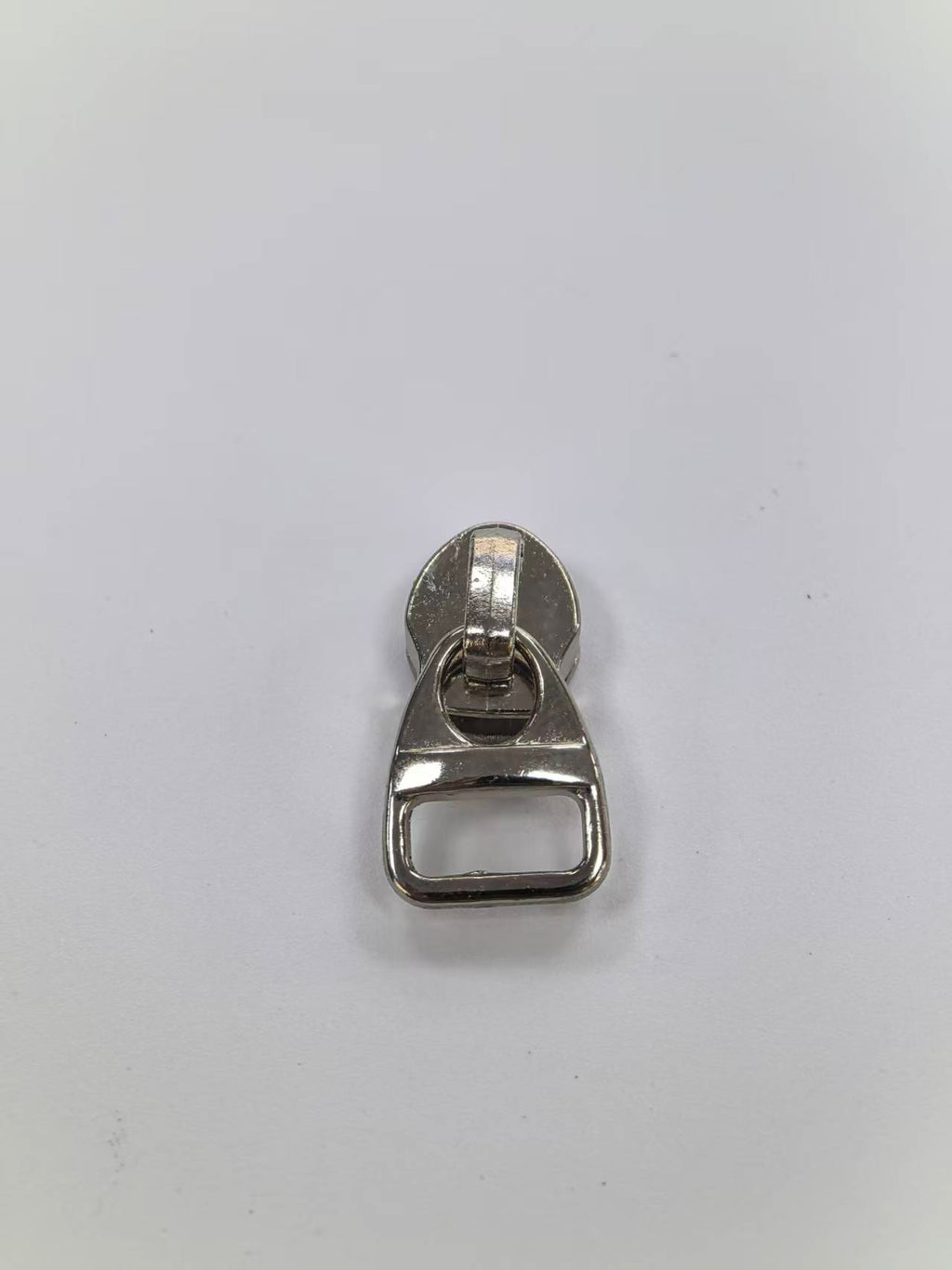 Rectangular Cutout Metal Zipper Puller