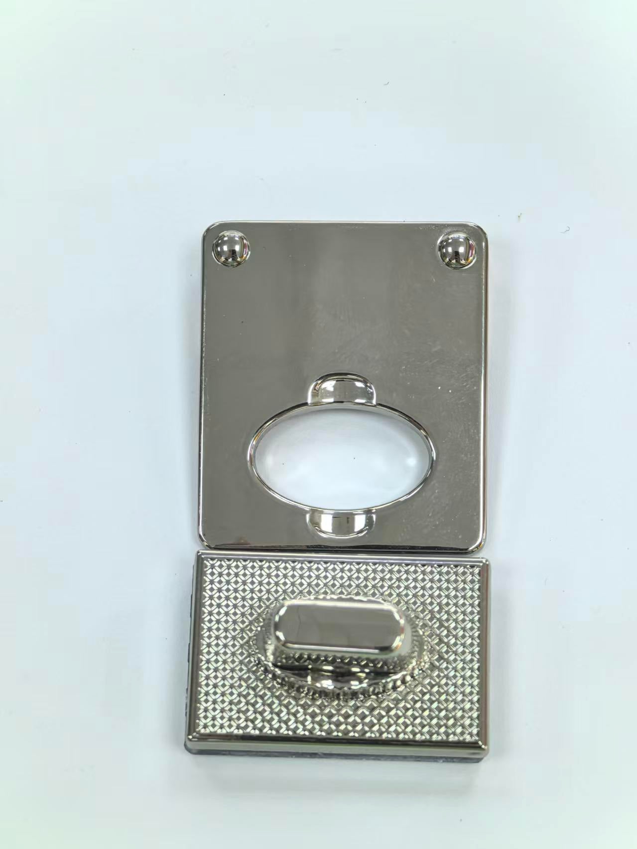 Vertical Rectangular Turn Lock Bag Closure