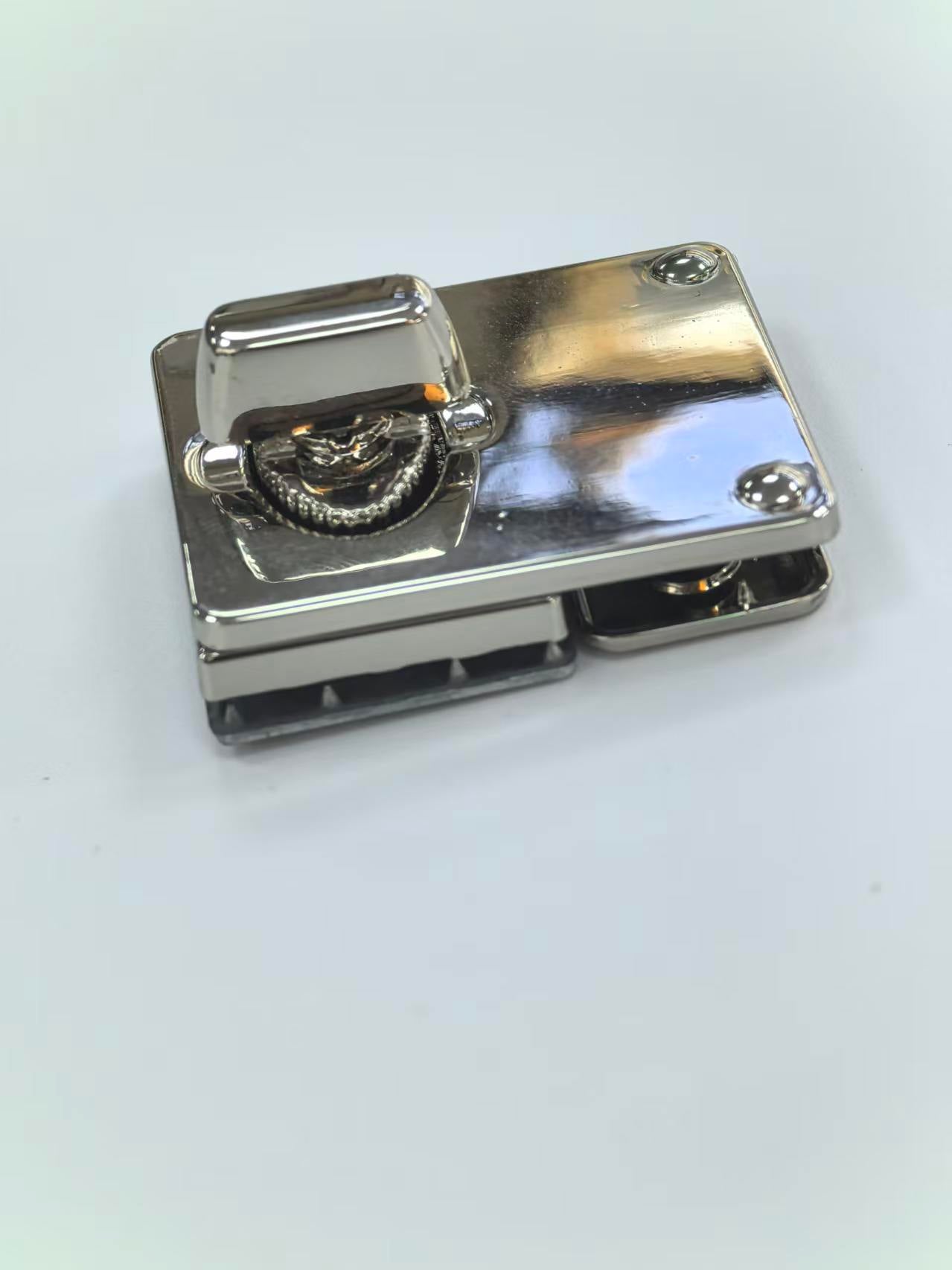 Vertical Rectangular Turn Lock Bag Closure