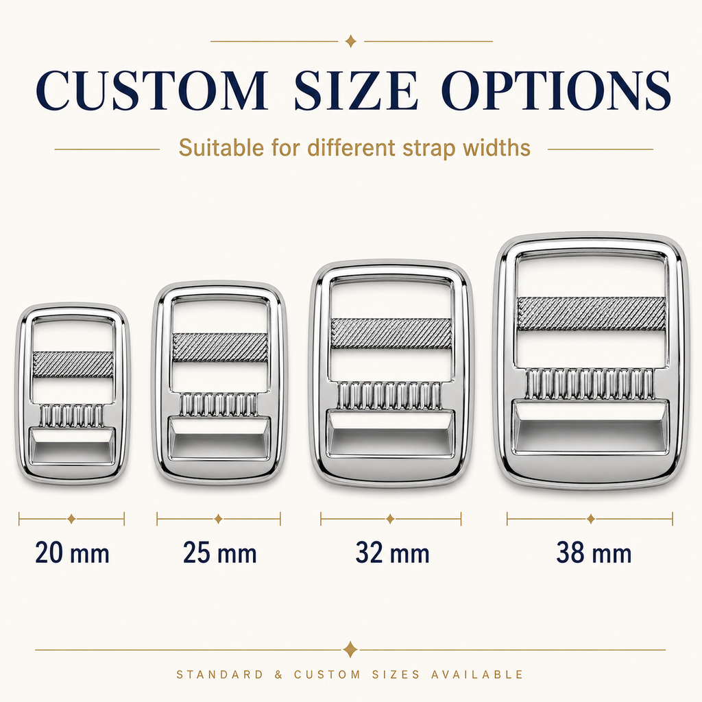Serrated Metal Ladder Lock Buckle