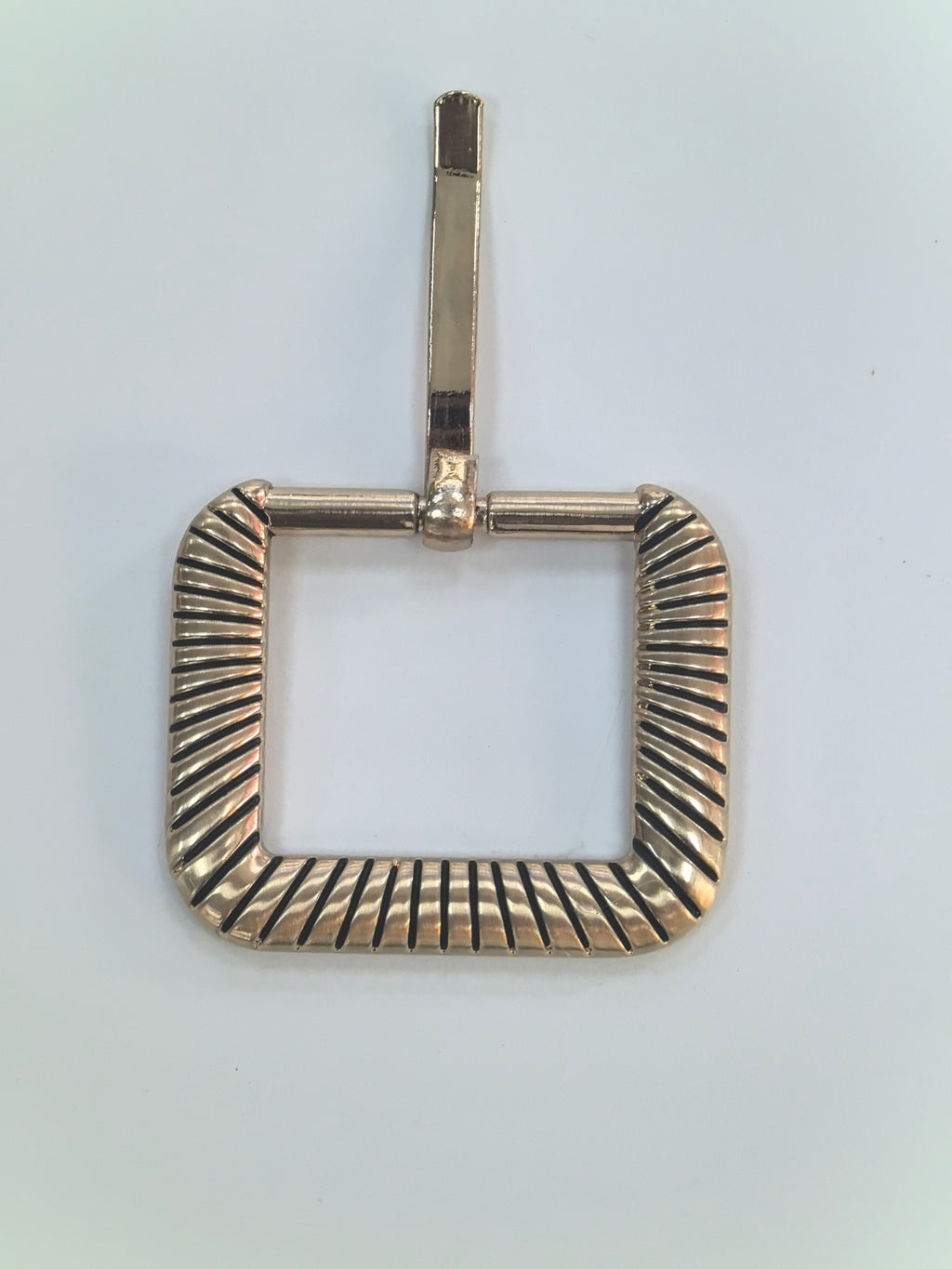 Ribbed Square Pin Buckle