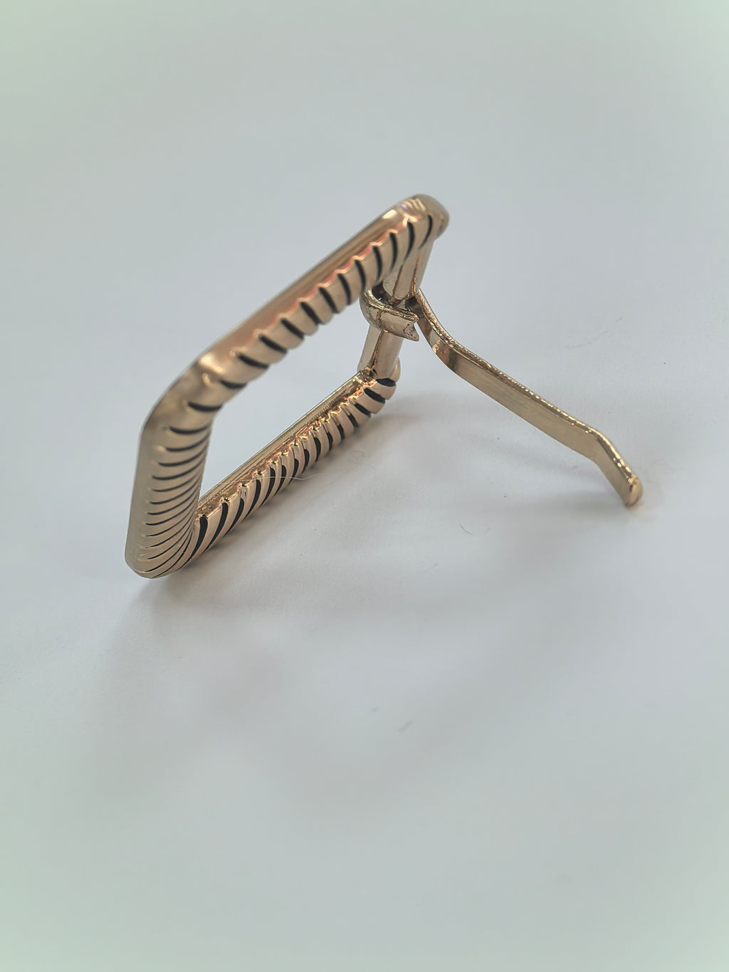Ribbed Square Pin Buckle