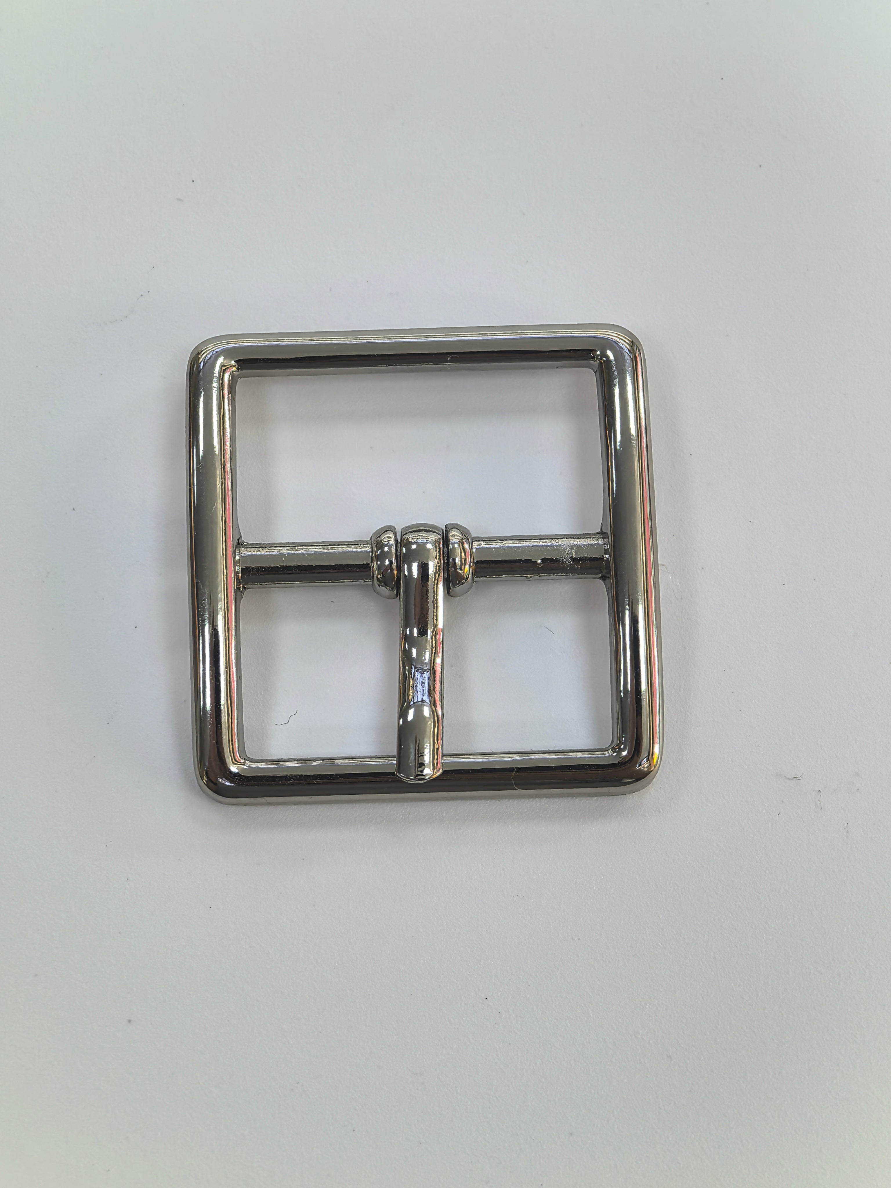 Square Center Bar Pin Buckle