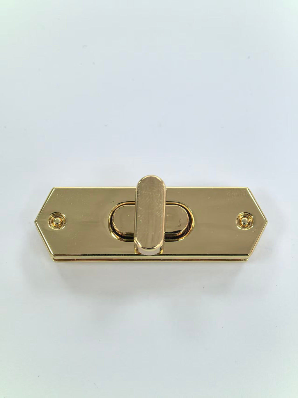Long Plate Turn Lock Bag Closure