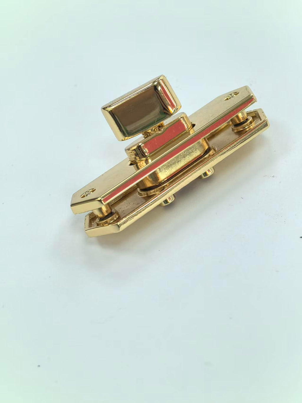 Long Plate Turn Lock Bag Closure