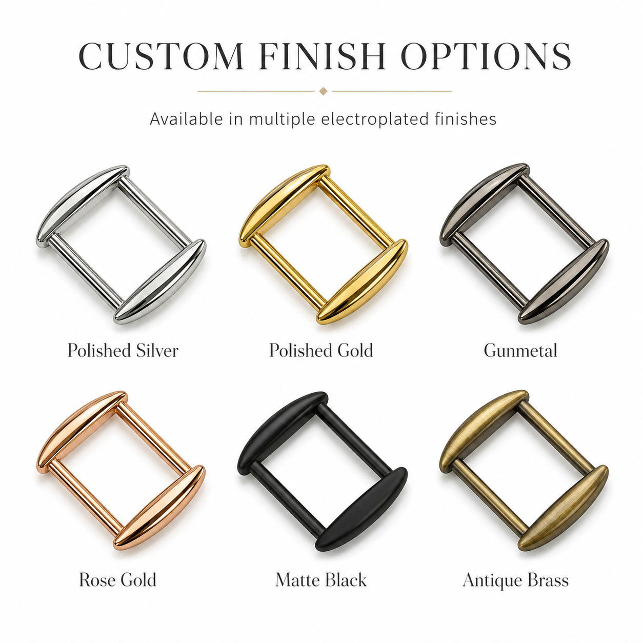 Oval Rectangle Strap Ring