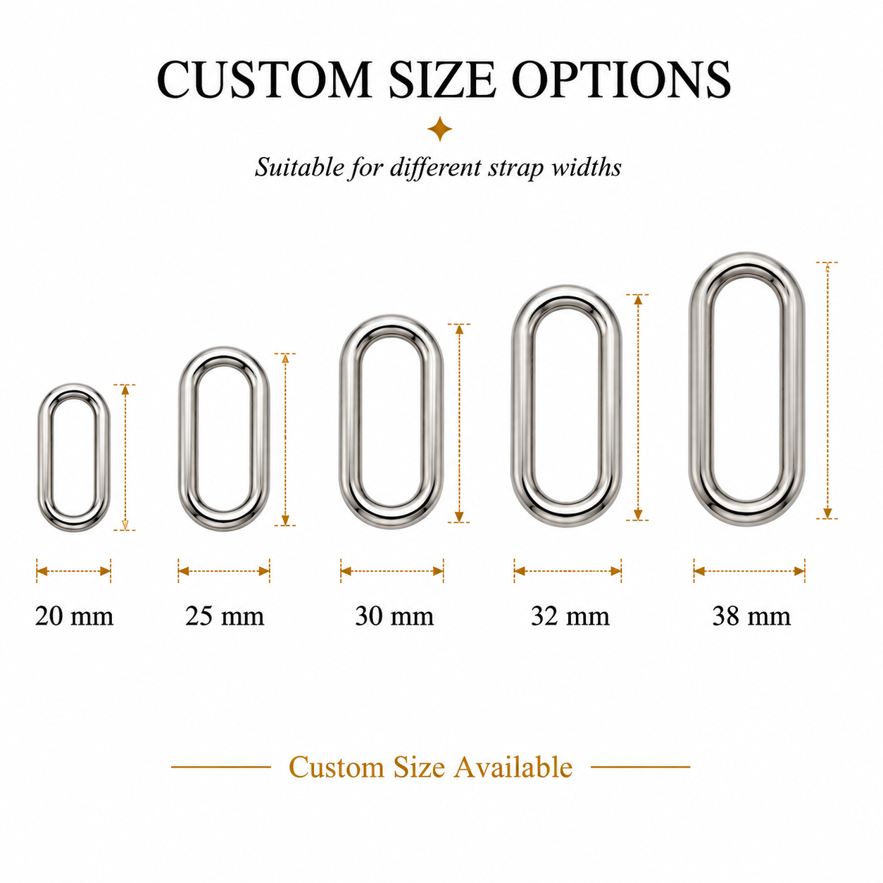 Oval Strap Ring