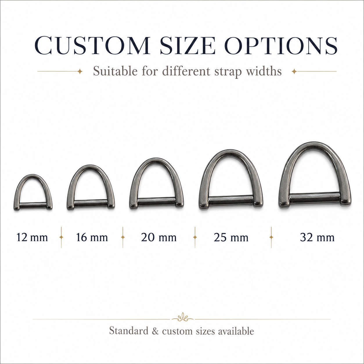 Classic Rounded D-Ring