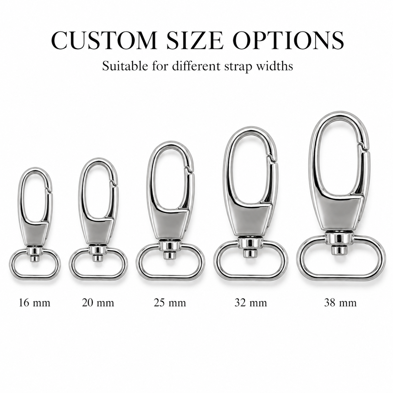 Oval Swivel Snap Hook