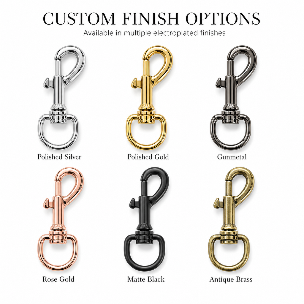 Trigger Swivel Snap Hook with D Ring