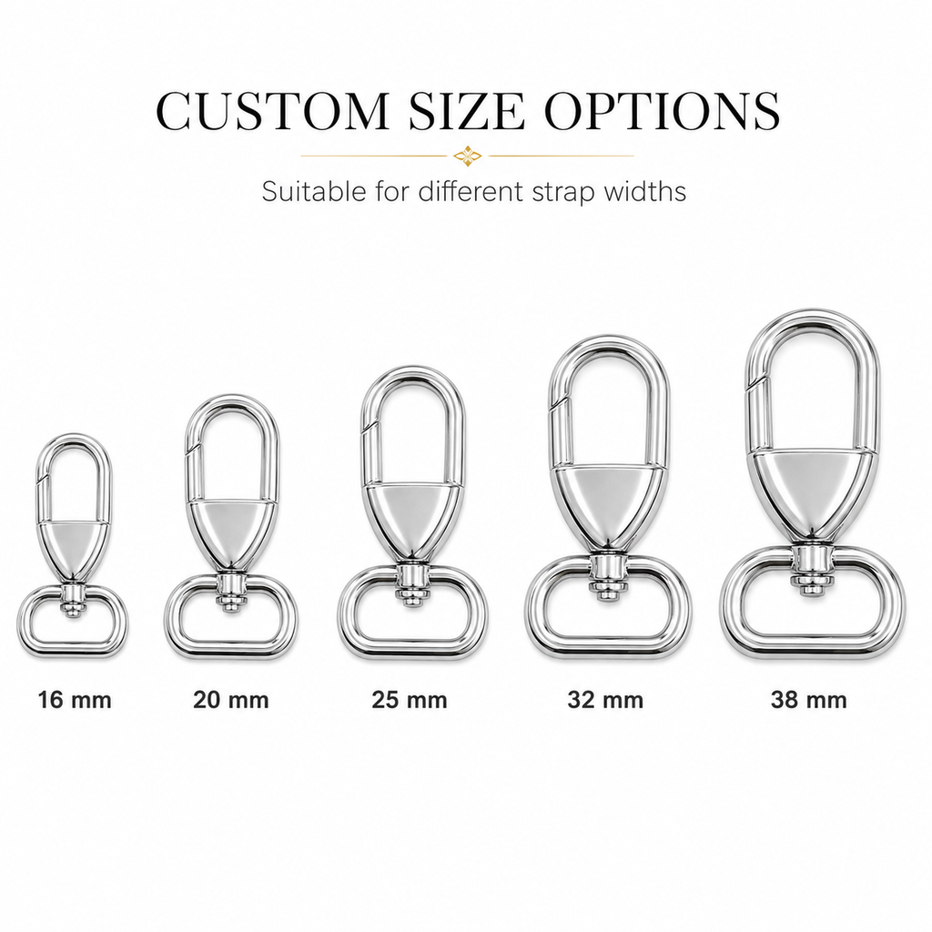 Oval Spring Gate Swivel Snap Hook