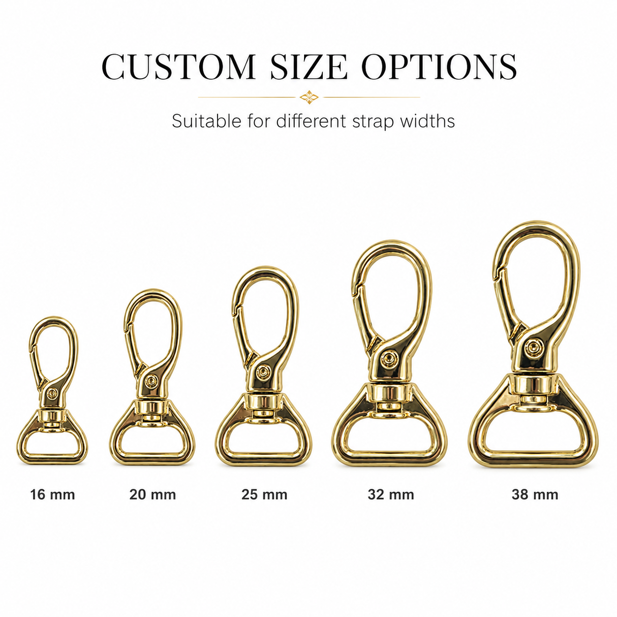Trapezoid Loop Swivel Snap Hook