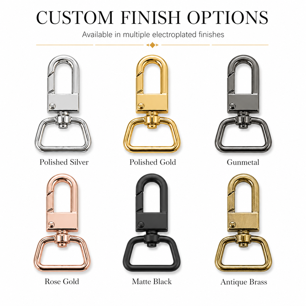 Rectangular Body Swivel Snap Hook