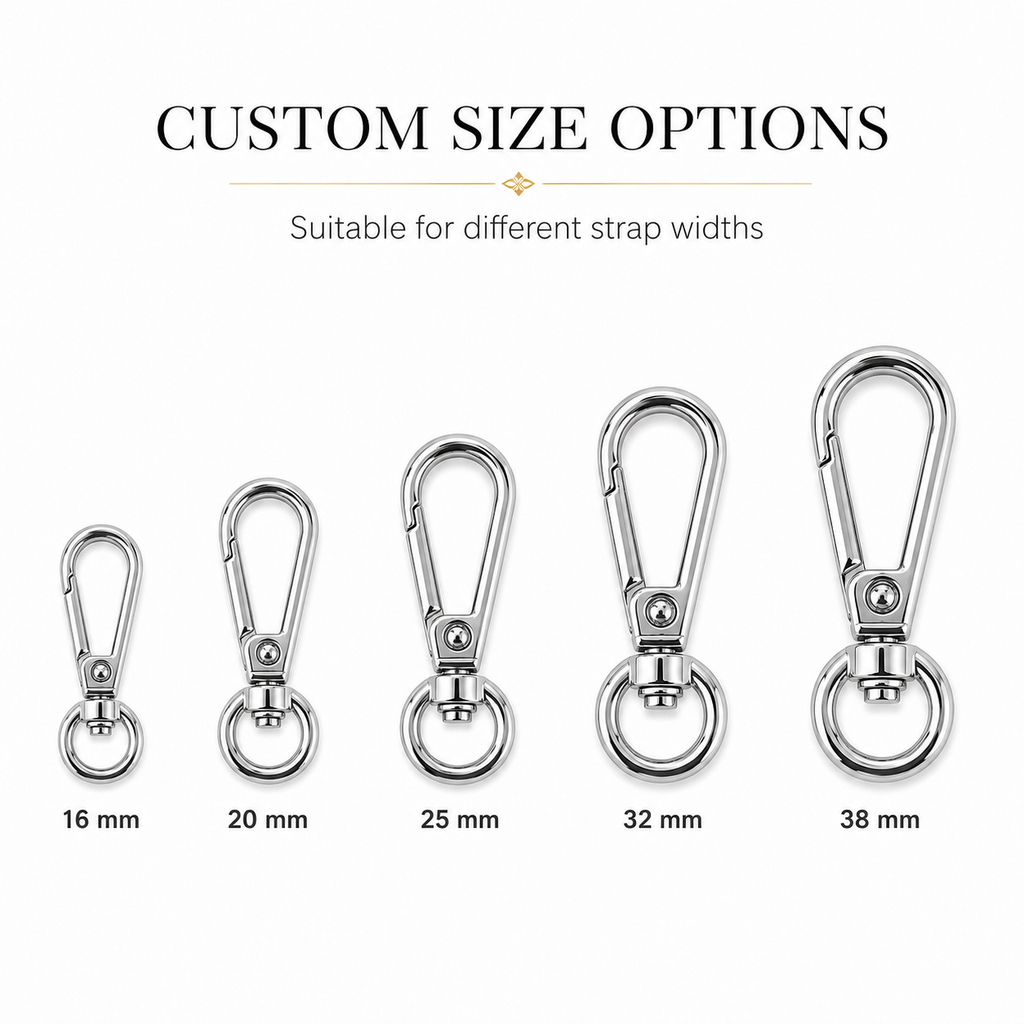 Slim Swivel Snap Hook with O-Ring