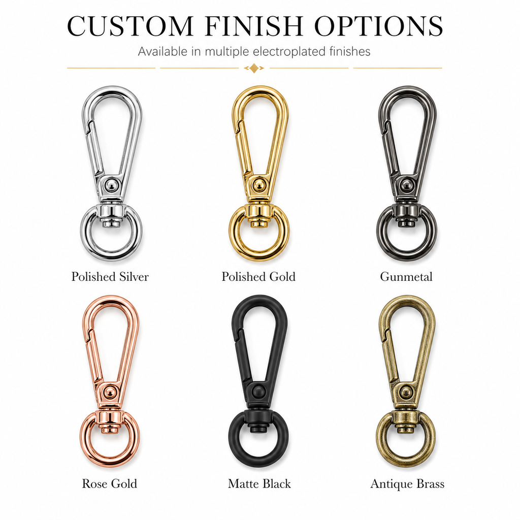 Slim Swivel Snap Hook with O-Ring