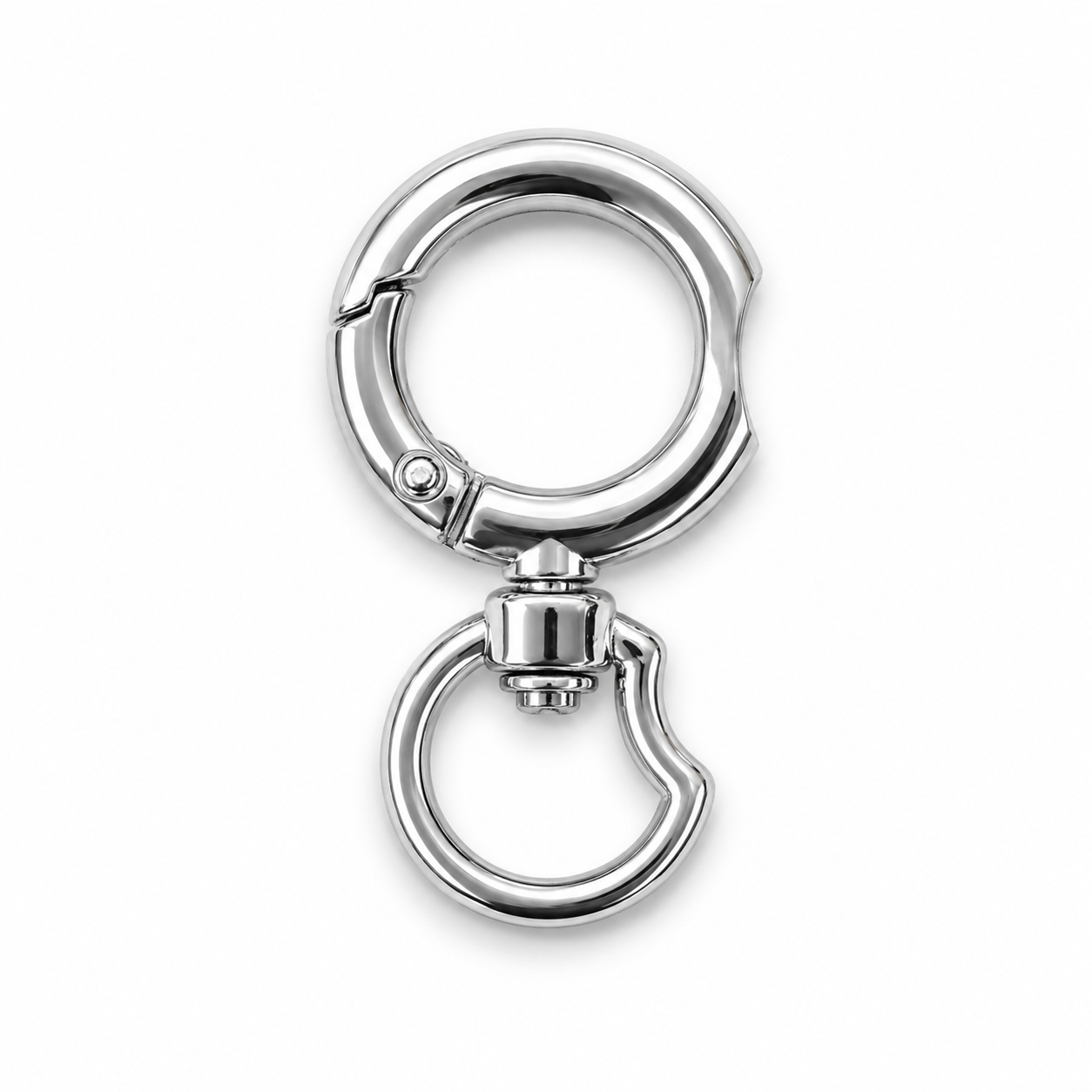 Round Spring Gate Swivel Snap Hook
