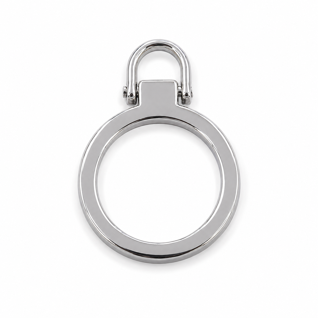 Round Ring Metal Zipper Puller