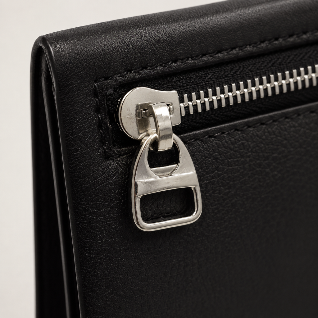 Rectangular Cutout Metal Zipper Puller