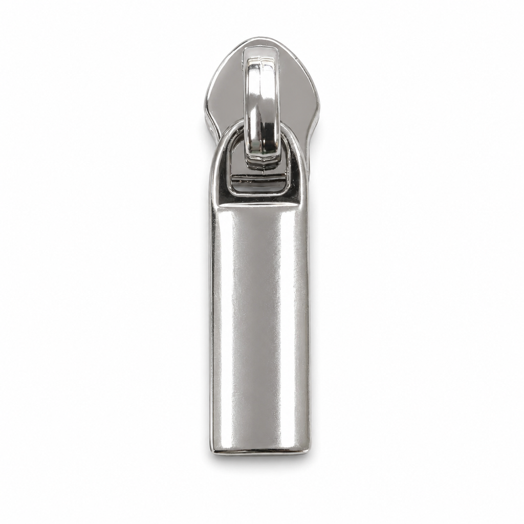 Solid Rectangular Metal Zipper Puller