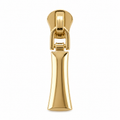 Sculpted Flared Metal Zipper Puller