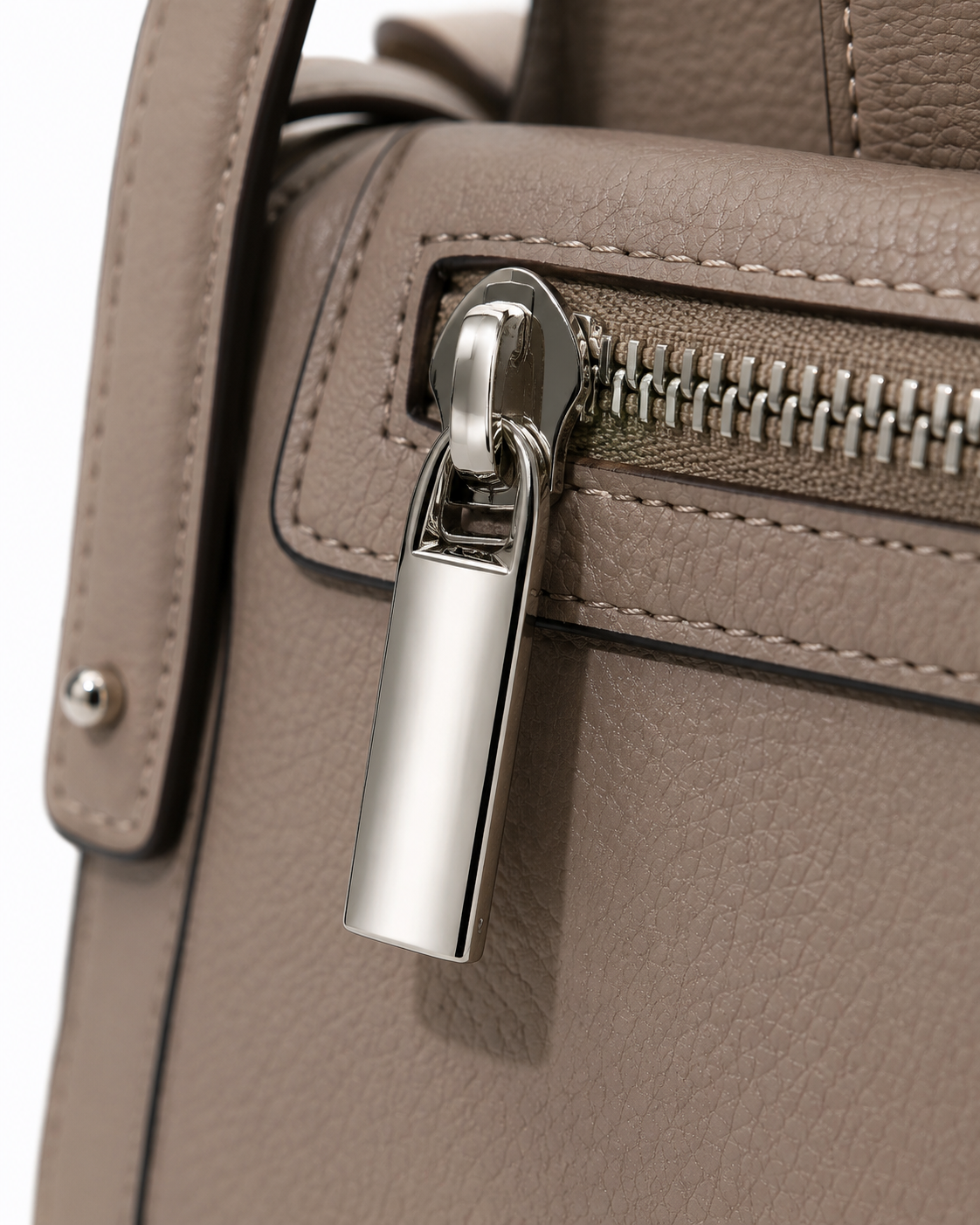 Solid Rectangular Metal Zipper Puller