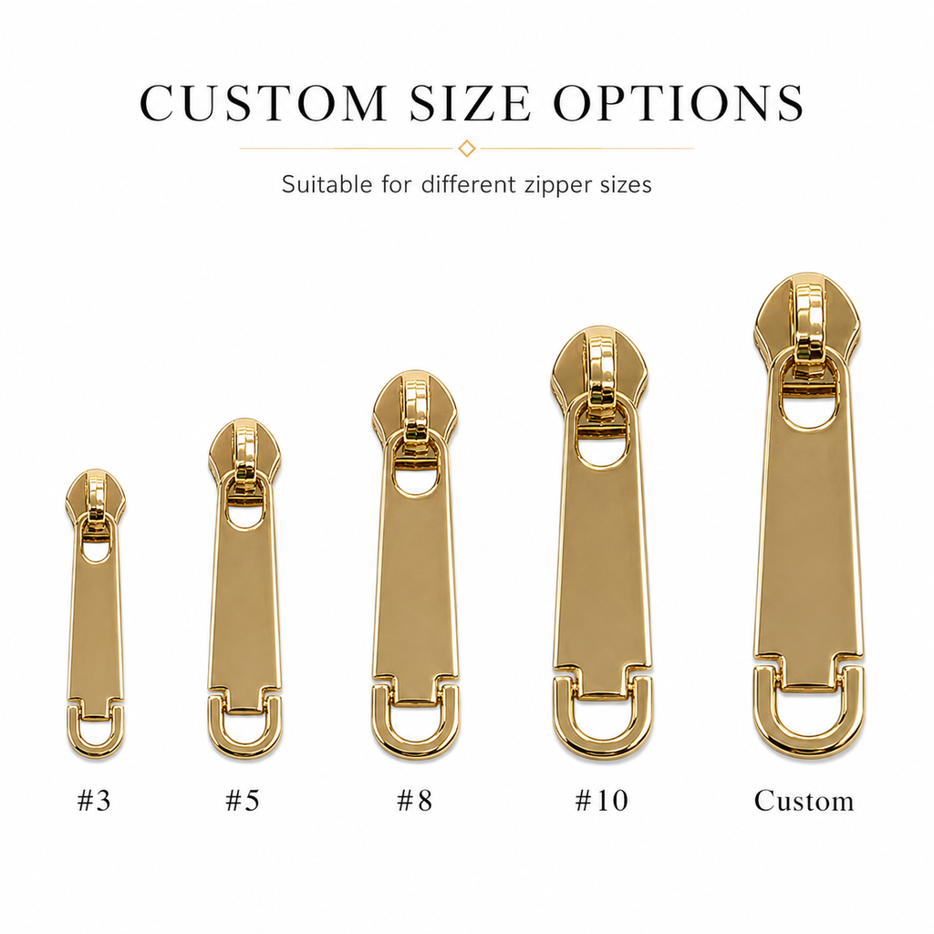 Hinged U-Ring Metal Zipper Puller