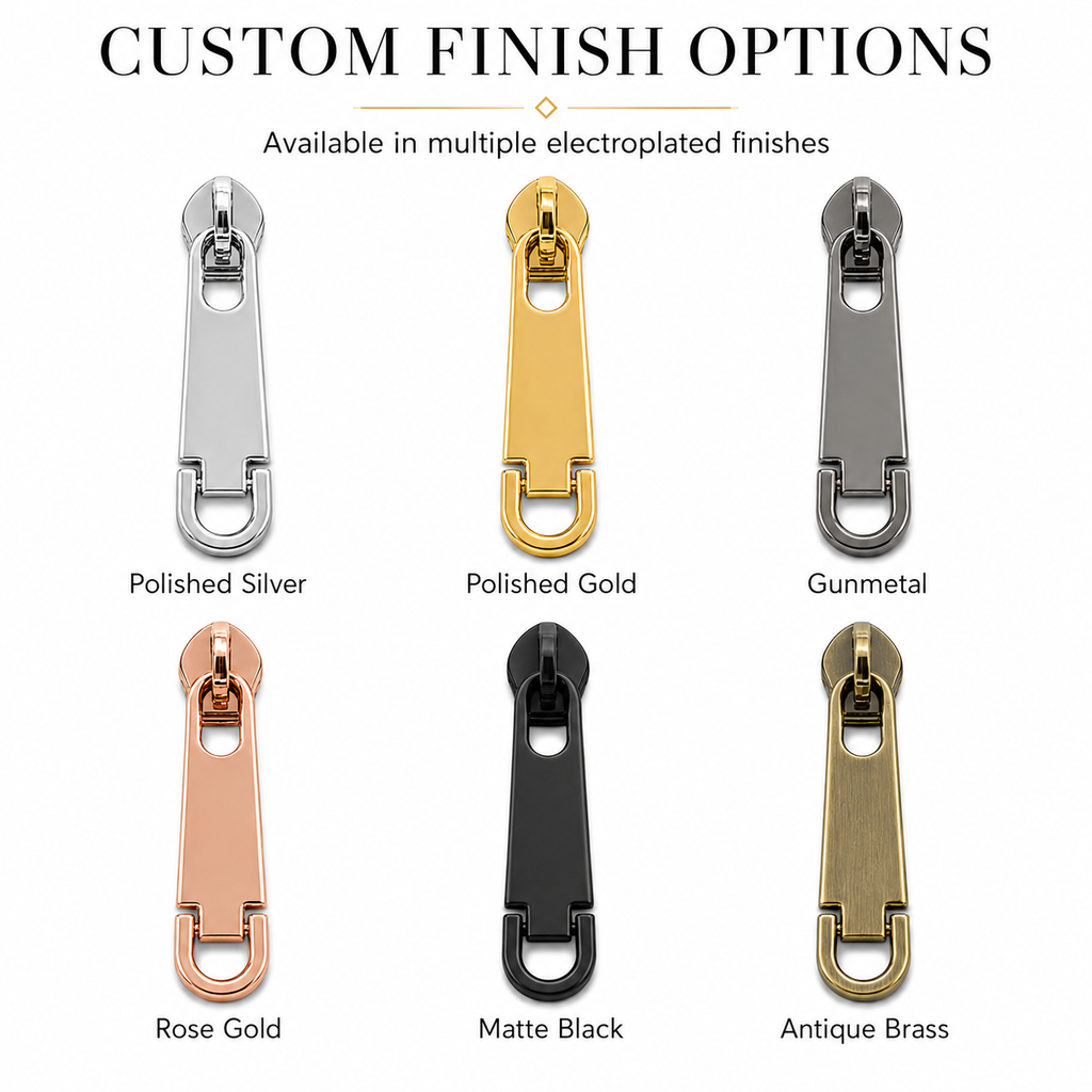 Hinged U-Ring Metal Zipper Puller