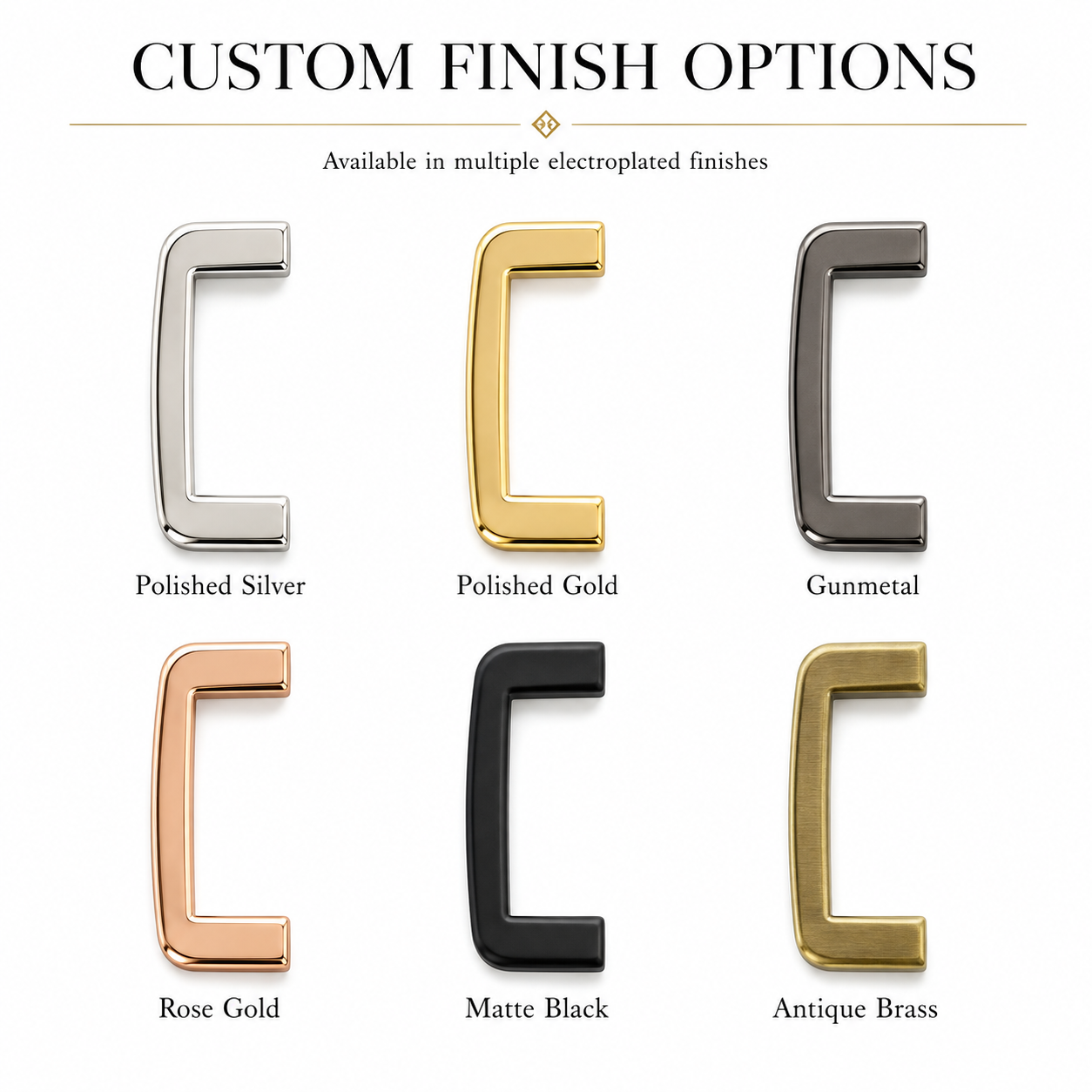 Flat Rectangular Bridge Strap Anchor