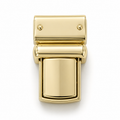 Rectangular Push Lock Bag Clasp