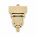 U-Shaped Push Tuck Lock Bag Clasp