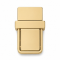 Rectangular Framed Push Lock Bag Clasp
