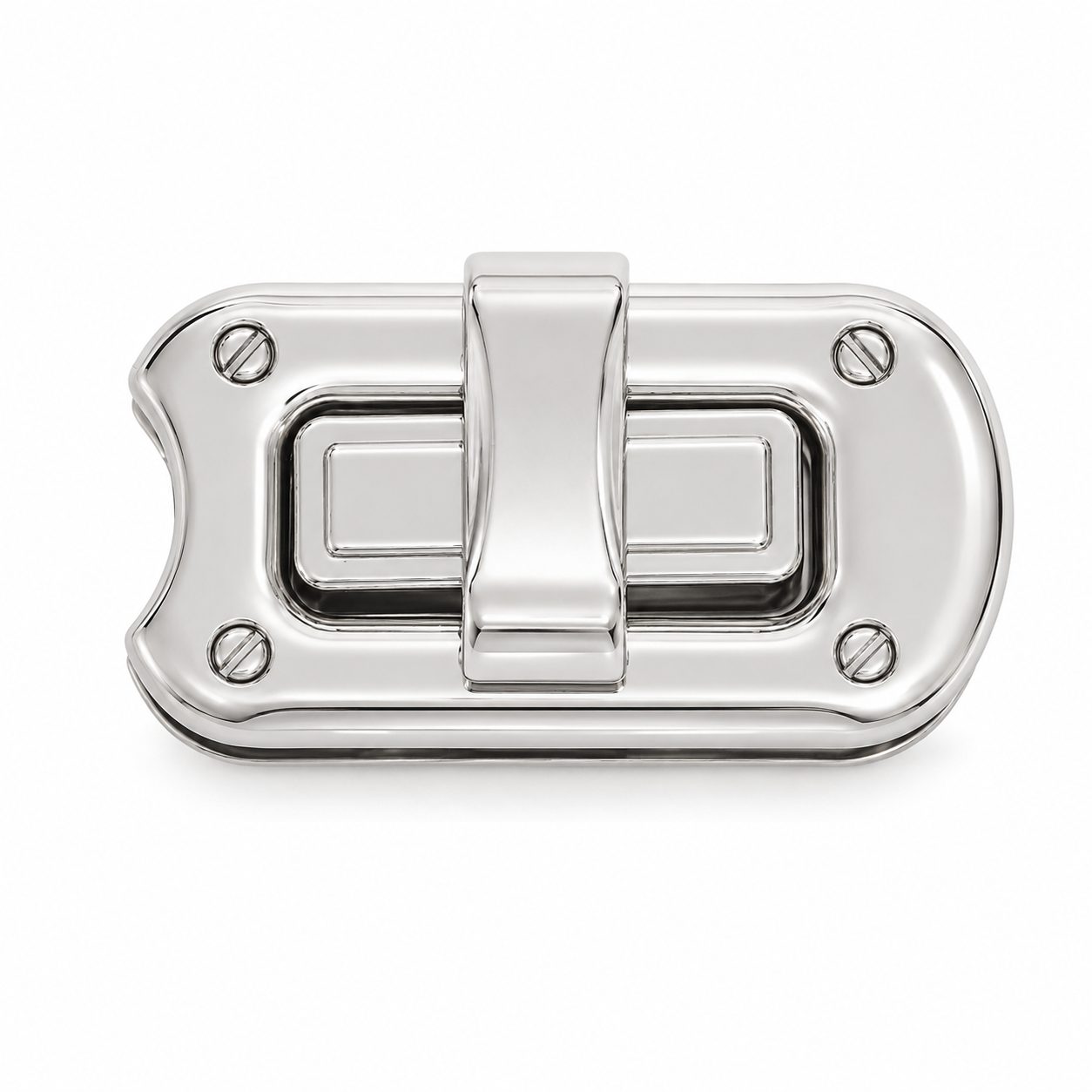 Rectangular Flip Clasp Bag Lock