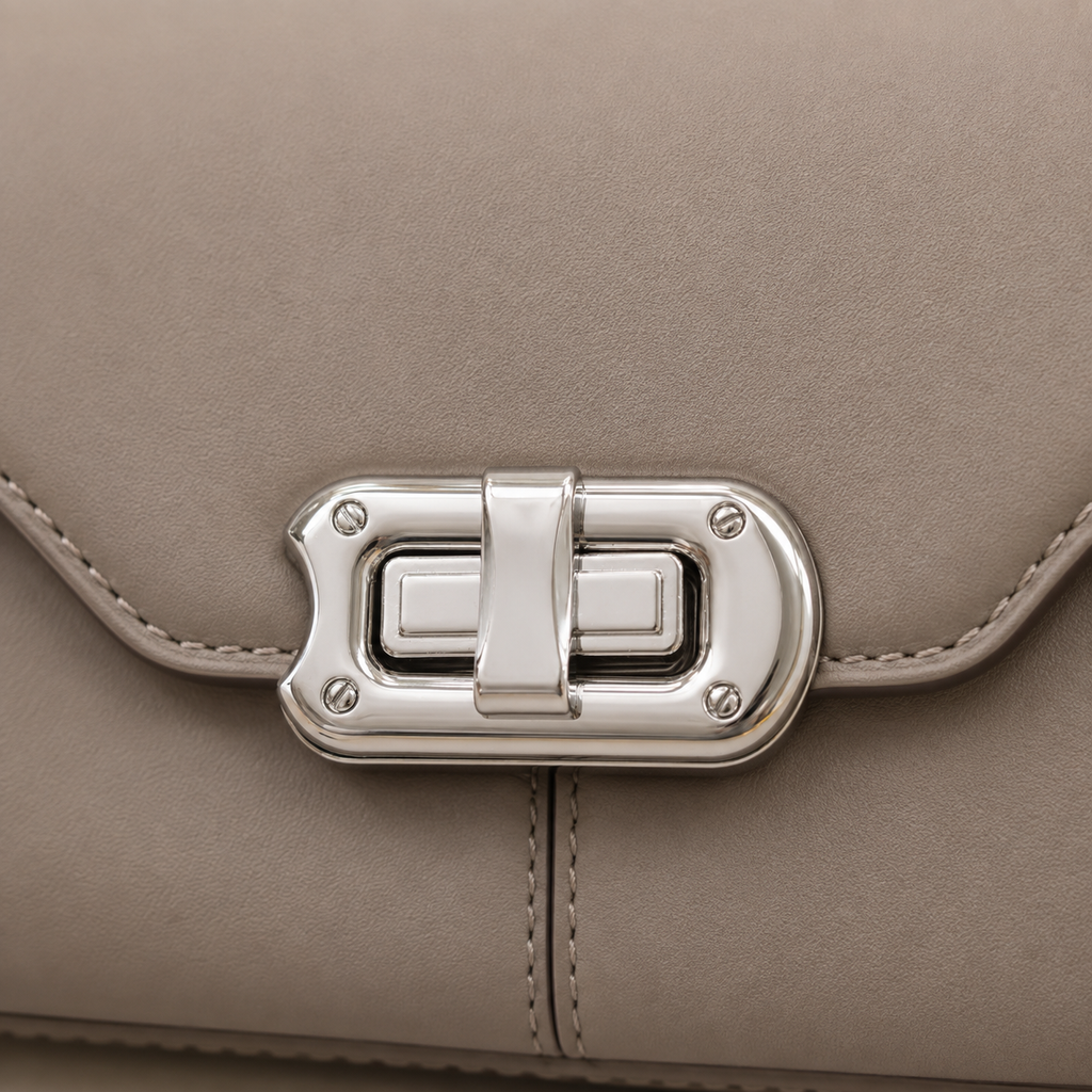 Rectangular Flip Clasp Bag Lock