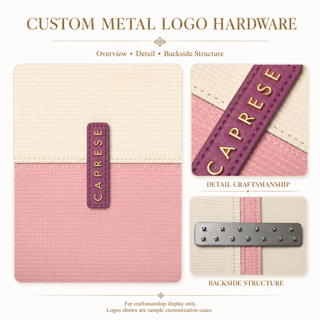 Custom Metal Letter Logo Hardware – Case 02