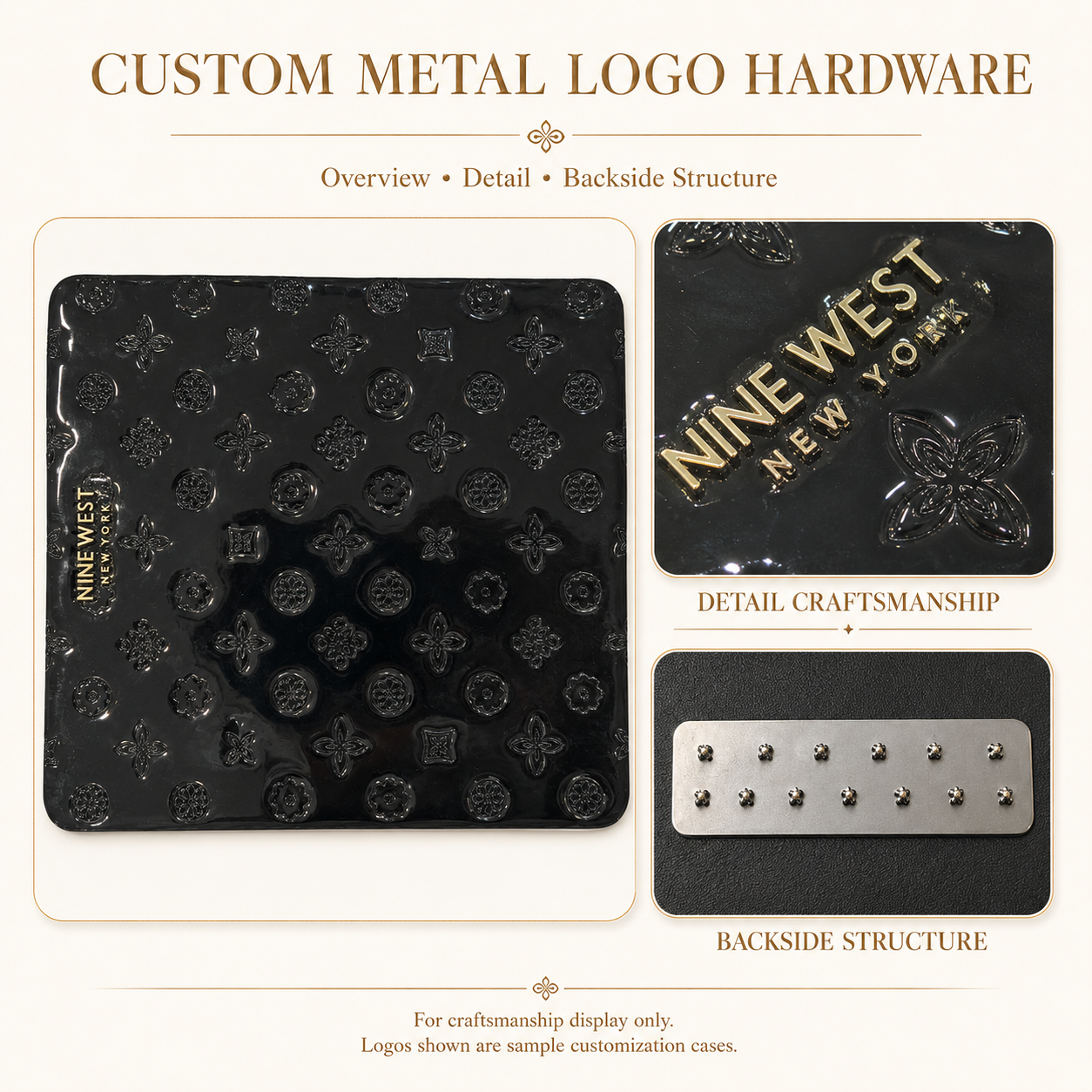 Custom Metal Letter Logo Hardware – Case 04