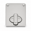 Vertical Rectangular Turn Lock Bag Closure