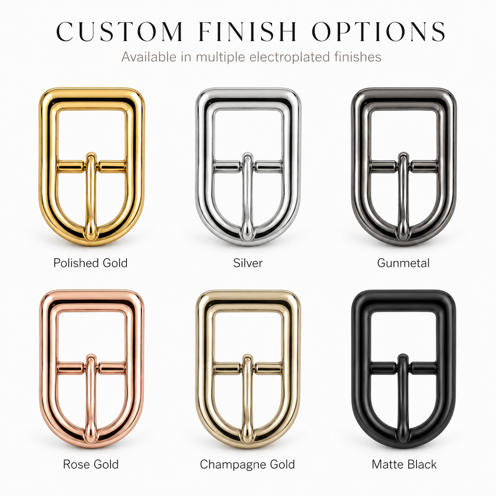 Rounded Bottom Pin Buckle