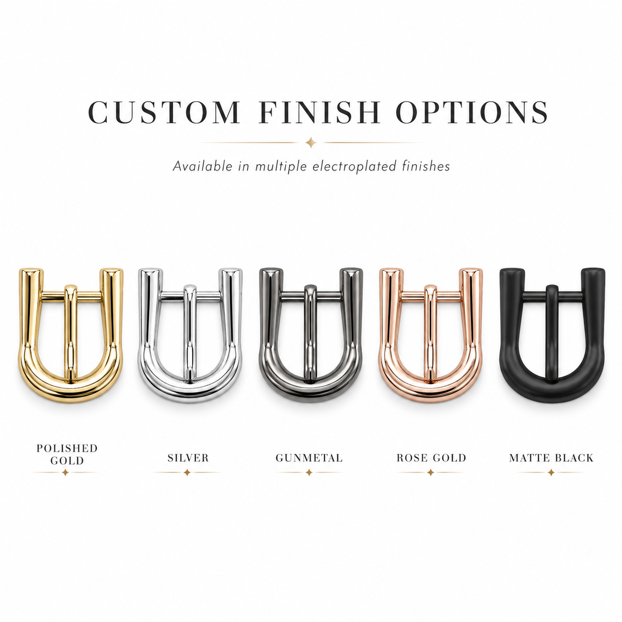 Horseshoe Pin Buckle