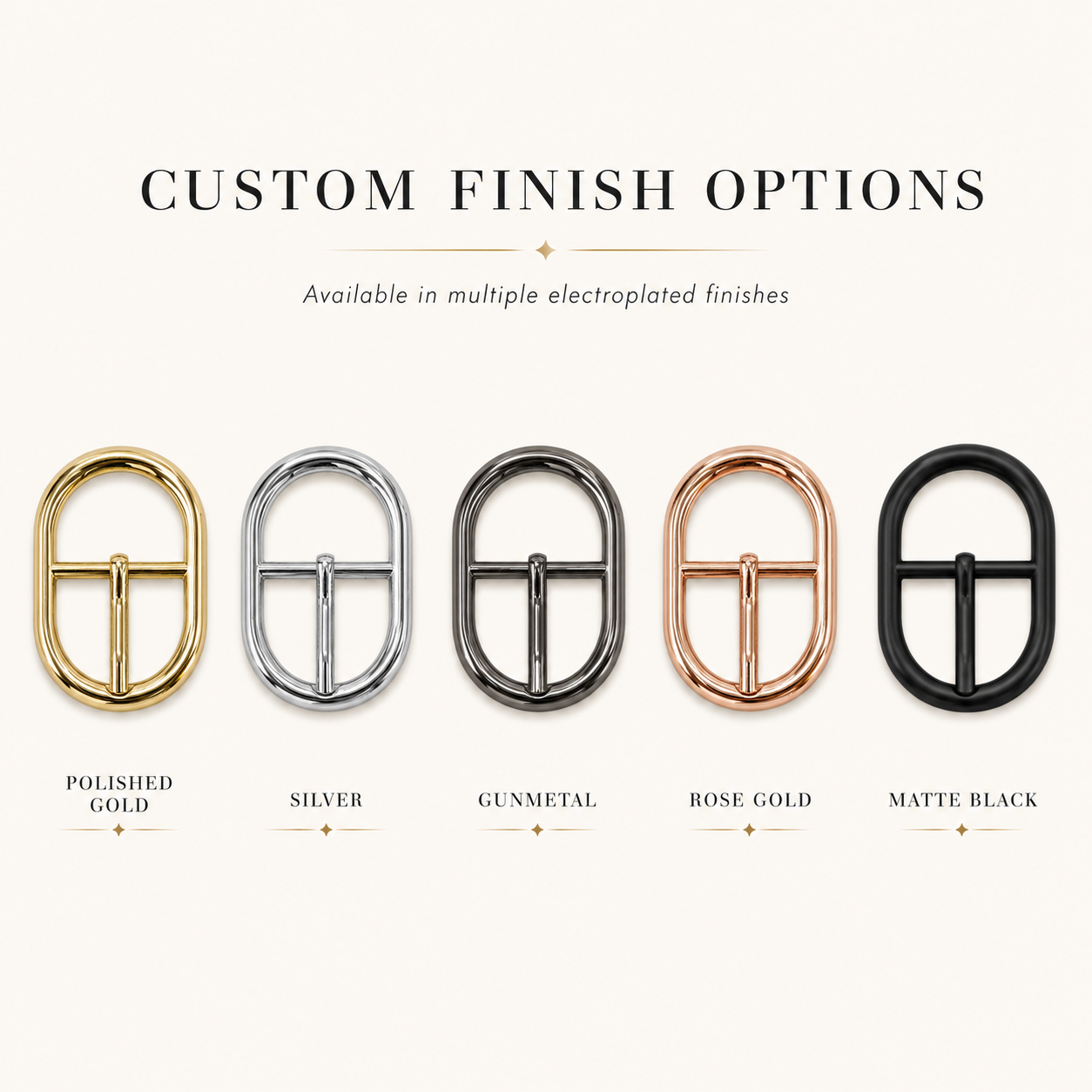Oval Pin Buckle