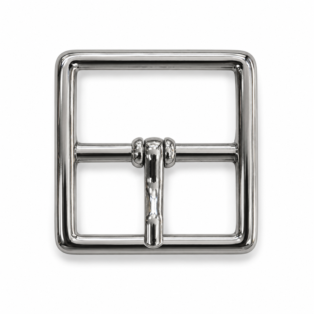 Square Center Bar Pin Buckle