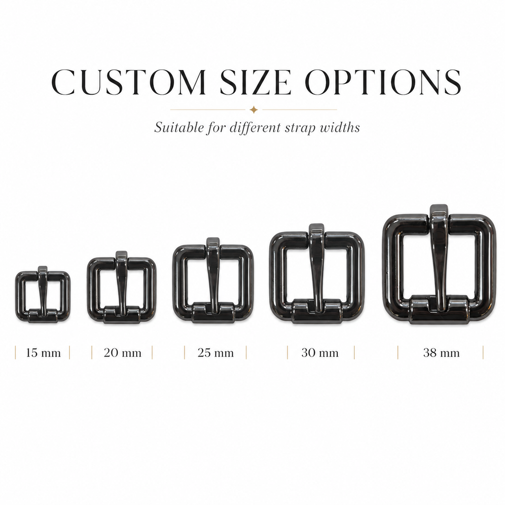 Rounded Square Roller Pin Buckle