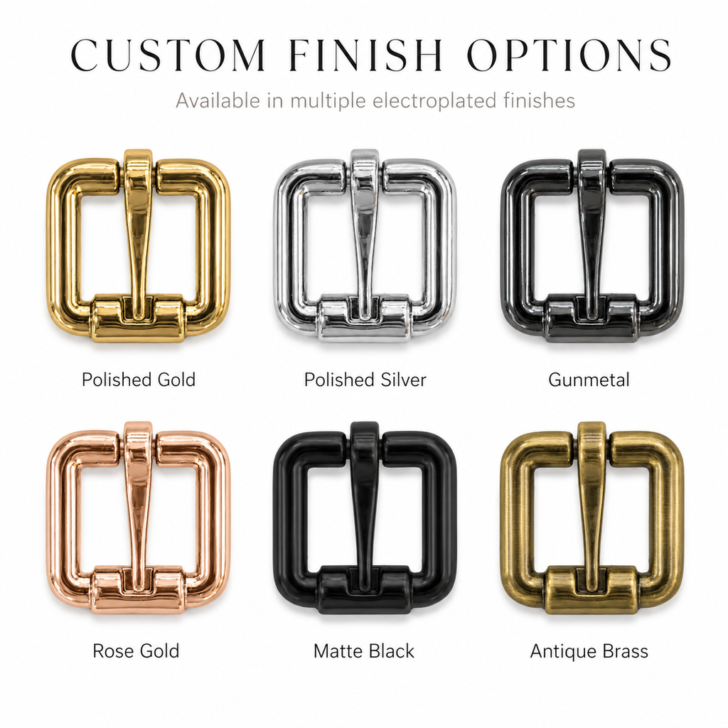 Rounded Square Roller Pin Buckle